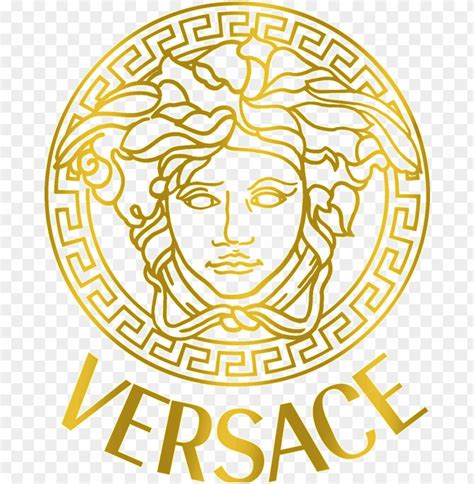 logo versace vectorizado|versace logo transparent background.